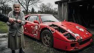 This Ferrari F40 Was Abandoned for Years&hellip; AI Did the Impossible