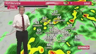Nicole arrives in Central Georgia Thursday, bringing wind and rain through Friday (11/10/22)
