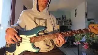 Georges Moustaky - Le m&eacute;t&egrave;que (bass cover + link for tab)