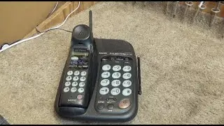 Sanyo CLT-986 900 MHz DSS Cordless Phone with Handset Speakerphone | Initial Checkout