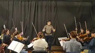 Curso de Direcci&oacute;n Orquestal con la OLCH (maestro Pablo Carrasco)
