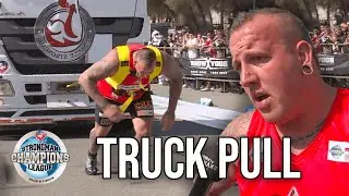 Kelvin de Ruiter Dominates In The World Championship Truck Pull | Strongman Champions League