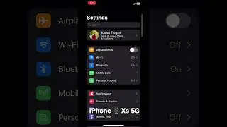 iPhone 📱 Xs 5G  hai