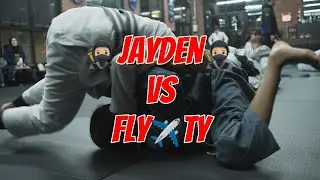 My Last Roll B4 Geetin Sick!  Jayden Vs FlyTy @glorymartialartscenter #BJJ