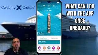 Celebrity Cruise On Board App Experience!
