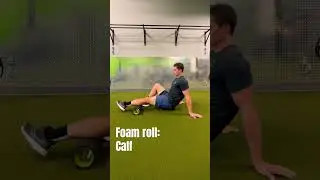 Foam roll calf