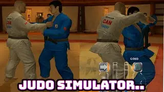 First Real Judo Simulator - David Douillet Judo Gameplay Remastered | PS2 4K