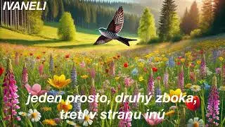 JARNÁ PIESEŇ - Ivaneli / Janko Kráľ (zhudobnená poézia, pieseň, Hviezdoslavov kubín)