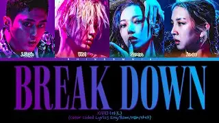 KARD (카드) - “Break Down” (Color Coded Lyrics Eng/Rom/Han/가사)