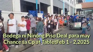 Bodega ni Ninong Piso Deal Promo basta bumili ka ng kahit ano may chance ka sa Cp Taytay Rizal