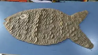 TAPETE DE PEIXE ESCAMAS MAIS FÁCIL DO MUNDO 🐟
