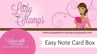 Easy Notecard Box 2015