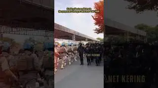 Ketika TNI dan Brimob Saling Bertemu🥶 #tni #brimob #viral