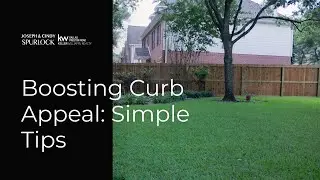 Boosting your home's curb appeal is essential for attracting potential buyers. Here are some key tip