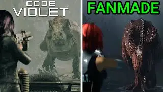Code Violet VS Dino Crisis Rebirth | Gameplay & Details Comparison