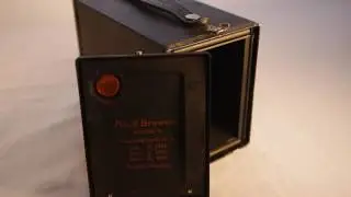 Kodak No  2 Brownie Camera, Case, and Instruction Manual Presentation
