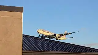 Qatar Airways B77W A7-BEK Paris Saint Germain Livery  Adelaide Airport.