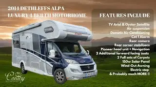 2014 Deffleffs Alpa 4 berth Luxury Motorhome #staycation #ukholidays #conwy #northwales