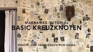 Tutorial Makramee Basic Kreuzknoten