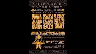 Death Row Techno Return of The Fallen Live at Lakota Bristol 20.03.2015