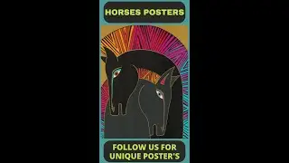 Horse Poster Available #shorts #short