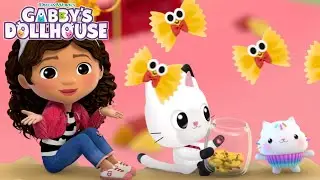 Everything is PASTA! Exploring Pasta Paradise! | GABBY'S DOLLHOUSE