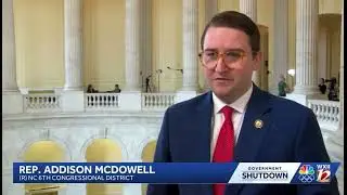 Rep. McDowell joins WXII to Discuss Schumer Shutdown | 10/29/25