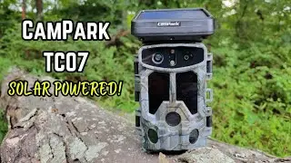 Reviewing the Campark TC07 Solar Powered Trail Camera