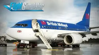 Microsoft Flight Simulator 24/ PMDG 737-600 / Ibiza approach