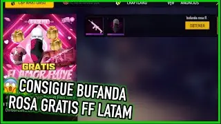 Bufanda Rosa Gratis y Scar corazones por evento Febrero en FF Latam 😍 | JORGEPLAYED
