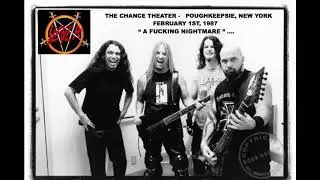 SLAYER - The Chance Theater - Poughkeepsie, NY 2-01-87 - (FULL CONCERT AUDIO)