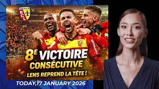 Lens en feu : 8ᵉ victoire d’affilée et retour en tête ! 🔥🌔