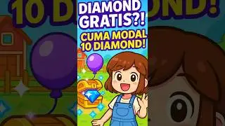 Cara Mendapatkan Diamond Gratis dan Legal di Harvest Town! Aku Untung 16 Diamond 😱💎 #harvesttown