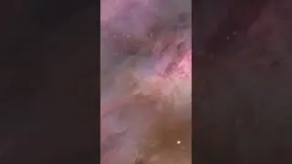 Flying Through A Nebula In Deep Space