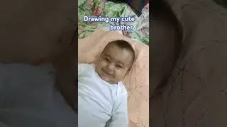 My cousin brother is he cute #arianaa # rozain # aaravi # Ariana is the oldest sibling