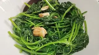 Ginisang kulitis - kalunay #spinach #kulitis #kalunay #trendingshorts #food #cooking 