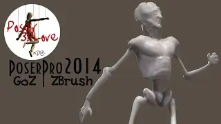 GoZ: Туда и обратно. Poser | ZBrush | Poser Tutorial
