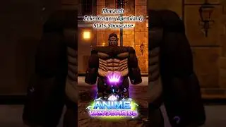 Monarch Zeke Yeager (Ape Giant) Stats Showcase | Roblox | Anime Vanguards #roblox #animevanguards
