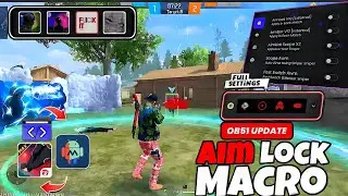 free fire android macro sensi tutorial | macro Droid settings tutorial | OB51 UPDATE