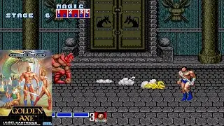 Golden Axe - All Unplayable Characters [SEGA Genesis]