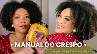 tudo o que voc&ecirc; PRECISA SABER sobre CABELOS CRESPOS | oiemabi