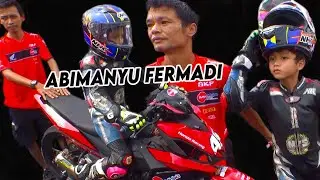Abimanyu Pembalap Cilik Tampan Indonesia, Sang Ayah Dedy Fermadi Selalu Mengawal Sebelum Balap