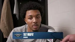 Trey Murphy III on matching career-high with 41 points | Pelicans-Spurs Postgame 11/8/2025