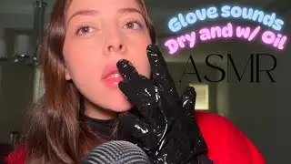 ASMR Glove Sounds {Massage w/ oil, Coconut rain 🥥 🌧️, Wave 🌊 crash Triggers} Medium Speed 🫶🏻🤍