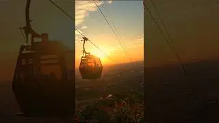 Rope Way in Almaty Kazakhstan ❤️🌄#travel #viralvideo #trending