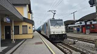 🇦🇹Traun mit Railpool 186, Cargoserv 182, Budamar 193 und mehr!