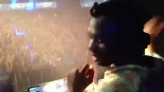 Colin Peters DJing at Reading Festival 2013