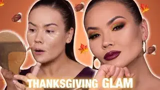 THANKSGIVING MAKEUP TUTORIAL GRWM | Maryam Maquillage