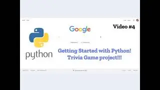 Beginner Python Project: Trivia Game