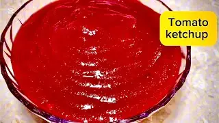 Red Gold : The Ultimate Dipping Companion : Tomato Ketchup , A Recipe By Safeda Kitchen